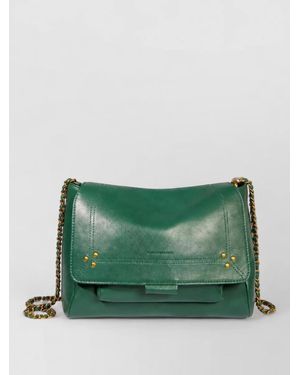 Jérôme Dreyfuss Leather Clutch Bag - Green