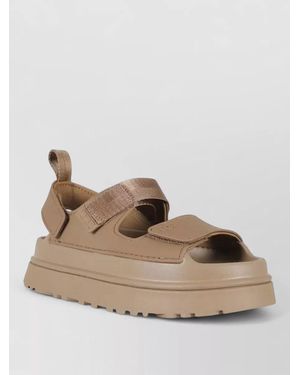 UGG Goldenglow Sandals Chunky Sole - Natural