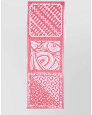 PUCCI Cotton Beach Towel - Pink