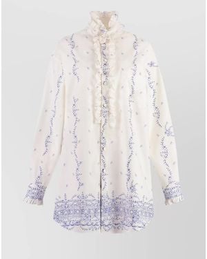 Philosophy Cotton Poplin Oversized Shirtdress - White