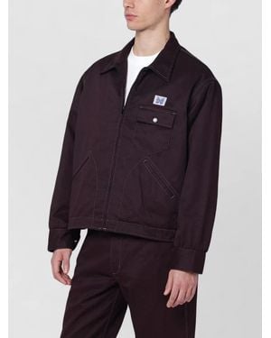Needles Single Breasted Coat - Blue