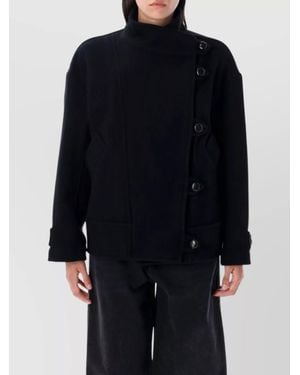 Isabel Marant Peacot High Collar Jacket - Blue