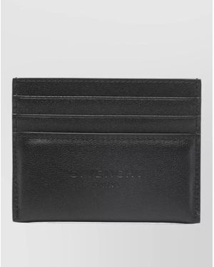Givenchy Leather Card Holder - Black
