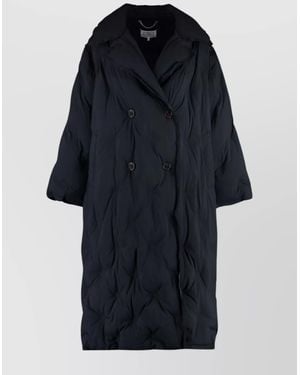 Maison Margiela×/Oversized P coat/黒 Oversized Coat in Black – SVRN