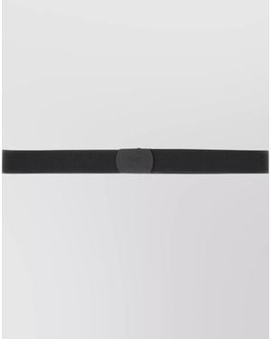 Y-3 Logo Belt - White