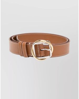 Jacquemus Leather Belt - Brown