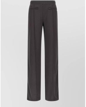 Courreges Wide-Leg Trousers - Grey