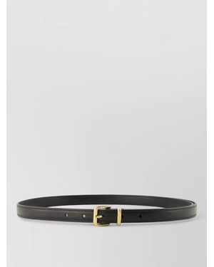 Miu Miu Leather Belt - White
