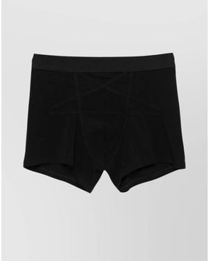 Rick Owens Modern Boxer Brief Seam Detail - Black
