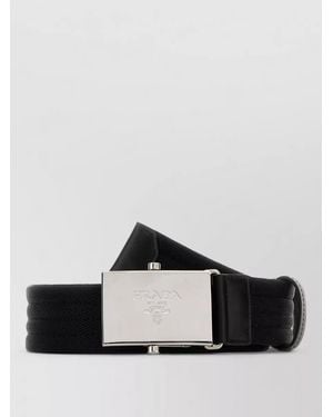 Prada Fabric Belt - Black