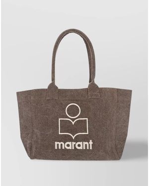 Isabel Marant Yenky Cotton Tote Bag - Natural