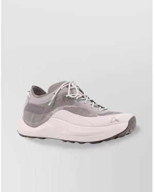 Roa Low-Top Nylon Sneakers Rubber Sole - Natural
