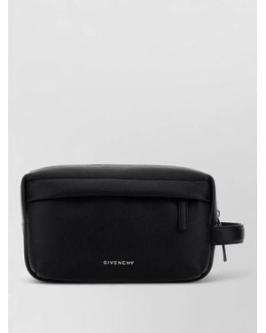 Givenchy Leather Clutch Bag U Backpack Style - Black