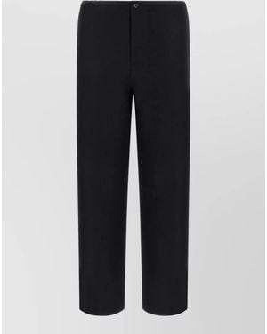 Extreme Cashmere Cashmere Straight Leg Lounge Trousers - Black