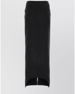 Givenchy Wool Blend Skirt - Black