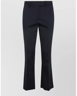 DR. HOPE Flared Tailored Pants - Blue