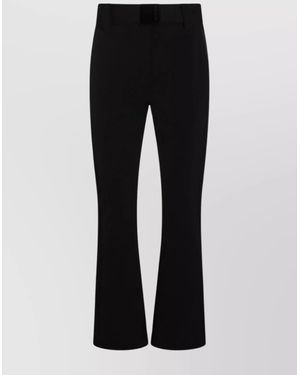 Goldbergh Relaxed Fit Trousers Belt Loops - Black