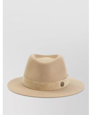 Maison Michel Wool Fedora Hat - Natural