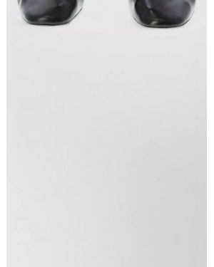 Loewe Pleated Gabardine Dress D Ring Belt - White
