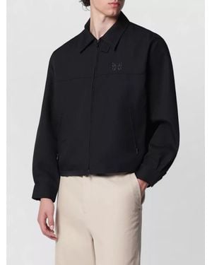 Needles Collared Jacket Sx231Pl Front Pockets - Blue