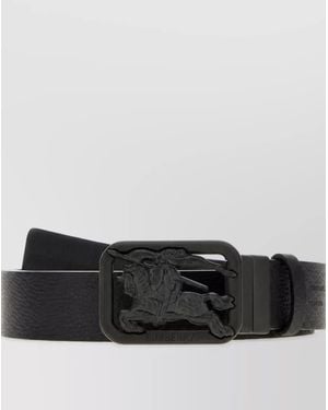 Burberry Leather Reversible Belt - Black
