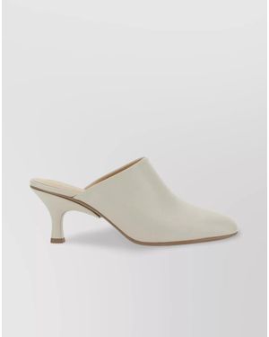 Tod's Leather Sandals - White