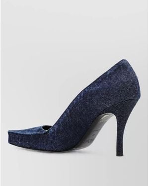 DIESEL Leather Court Shoes - Blue