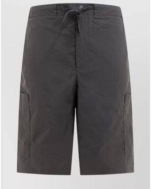 GR10K Drawstring Cargo Shorts - Grey