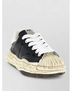 Maison Mihara Yasuhiro Cotton Canvas Low-Top Trainers - Metallic