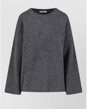 Low Classic Wool Crewneck Sweatshirt - Grey