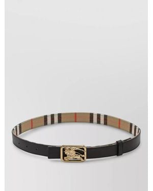 Burberry Adjustable Fit Leather Belt For - Multicolour