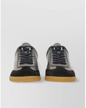 Isabel Marant "Bryce" Sneakers Featuring Suede Accents - Multicolor