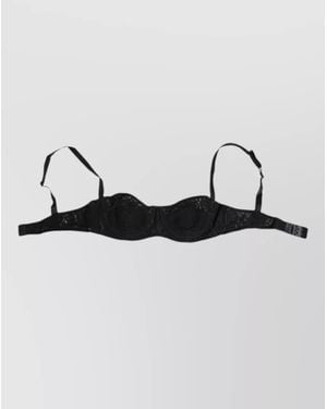 Dolce & Gabbana Lace Underwire Bra - Metallic