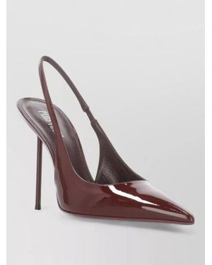 Paris Texas Slingback High Heel Stiletto Pointed Toe - Pink