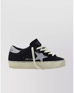 Golden Goose Leather Low-Top Trainers - Black