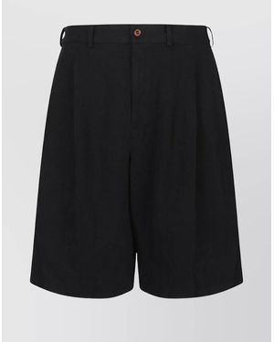 Comme des Garçons Tailored Bermuda Shorts - Black