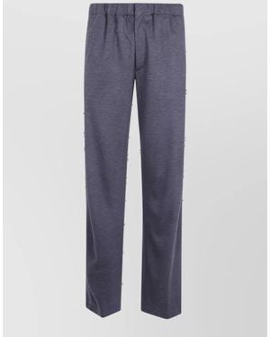 Lardini Regular-Fit Pants - Blue