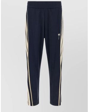 Palm Angels Polyester Straight-Leg Joggers - Blue