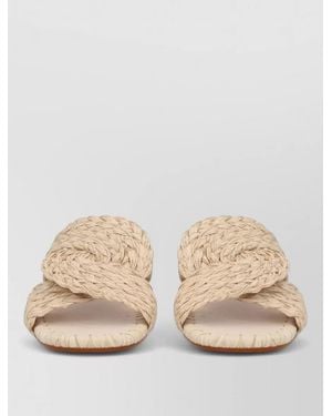 Castañer Raffia Sandals - Natural