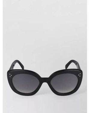 Celine Sunglasses Cl40295I 01F Cat Eye Metal - Black
