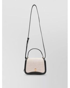 Ami Paris Shoulder Bag - Black