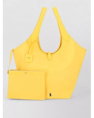 Ralph Lauren Large Beach Tote Bag Dual Handles - Yellow