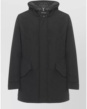 Woolrich Hooded Parka - Black