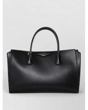 Givenchy Antigona Leather Tote Bag - Black