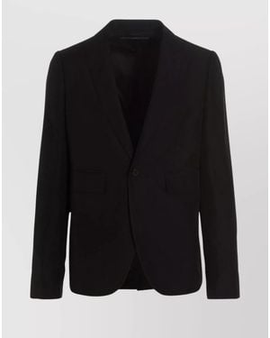 SAPIO Jacquard Blazer - Black
