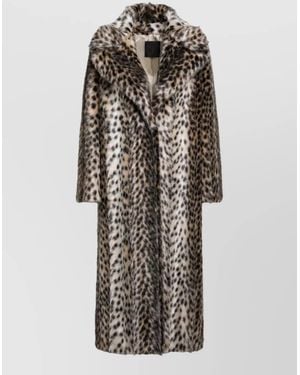 BB COUTURE Faux Fur Jacket - Multicolor