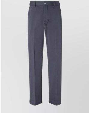 Fendi Straight-Leg Trousers - Blue