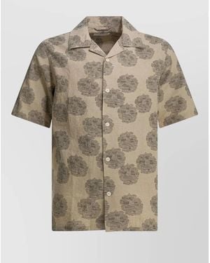 NN07 Ole Casual Shirt All Over Print Short Sleeves - Multicolor