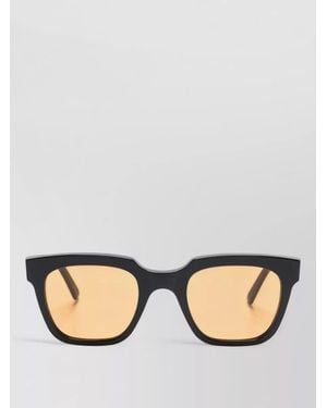 Retrosuperfuture Giusto Square Frame Tinted Lenses Sunglasses - Black