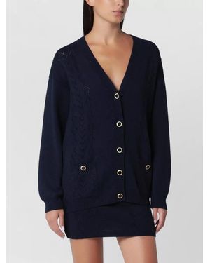 Alessandra Rich Cardigan - Blue